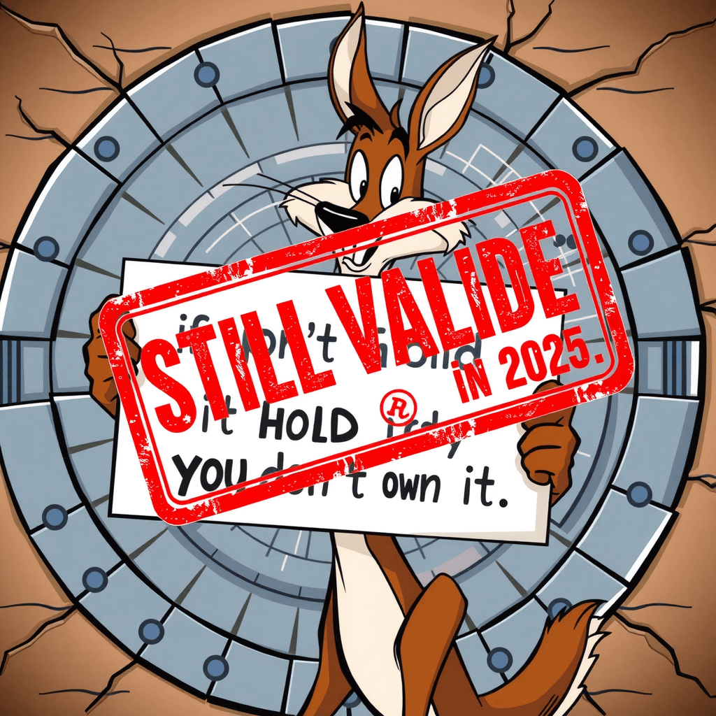 If you don't hold it stamp 2025